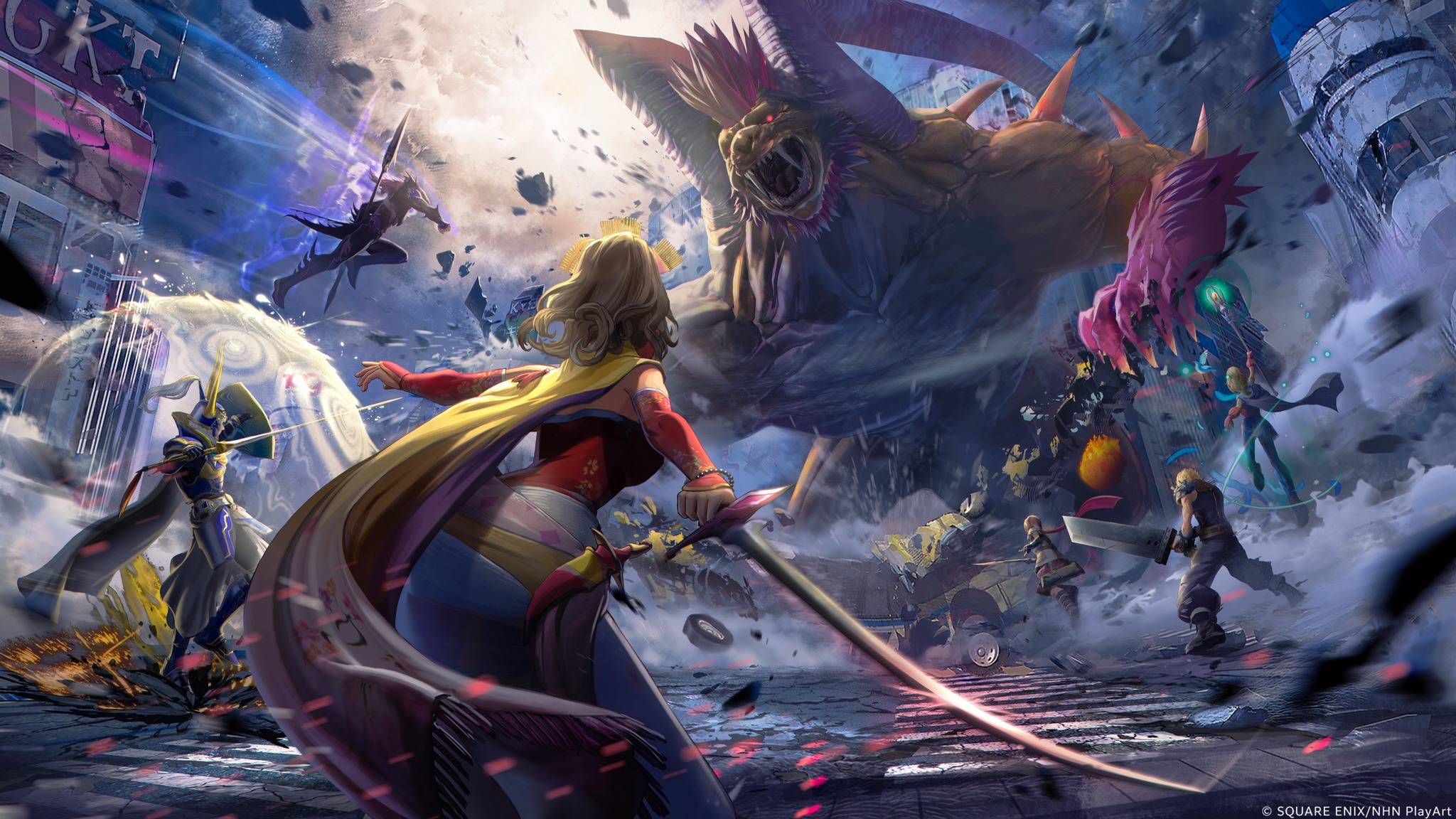 DISSIDIA DUELLUM Final Fantasy será lançado em março, pré-registro
