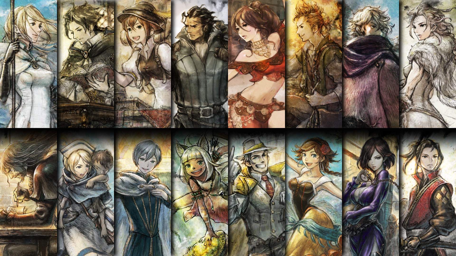 Octopath Traveler I e II chegam ao Nintendo Switch 2, série